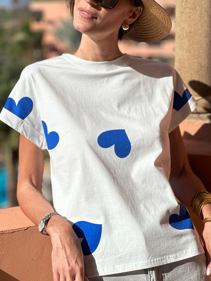 T-shirt Coeur Capucine