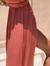 Benedictine Dress - Terracotta
