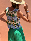 Top Alicia - Bleu