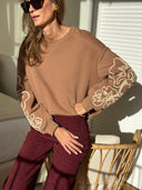 Ysabella Sweatshirt - Camel