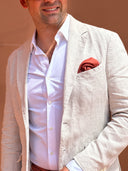 Pochette John - Terracotta - Homme