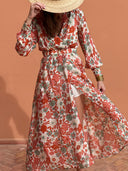 Benedictine Dress - Orange