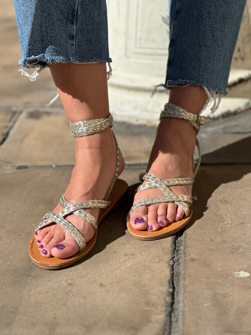 Théia Sandals - Gold
