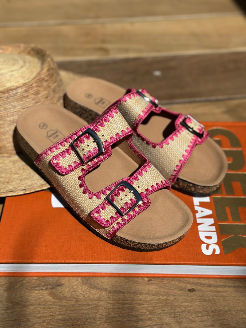 Diane flat sandals