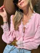 Chemise Opaline - Rose