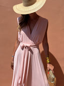 Robe Adélaide - Rose Pale