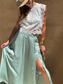 Jupe Frida - Vert d'Eau