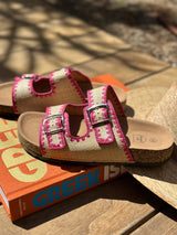 Diane flat sandals