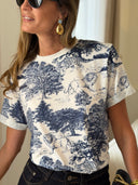 Marie T-shirt - Navy