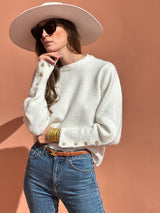 Antonine Knit - White