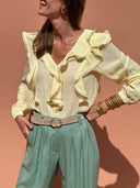 Blouse Léopoldine - Jaune