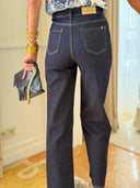 Jean Iconique brut, coupe droite, flatteur - Bootcut Siamois