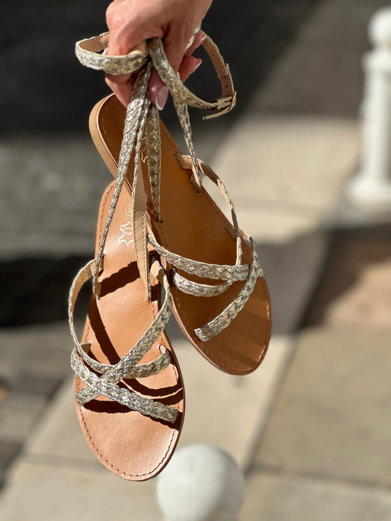 Théia Sandals - Gold