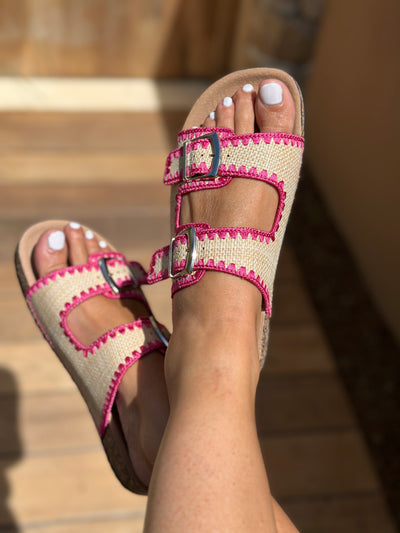 Diane flat sandals