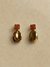 Stella Earrings - Orange