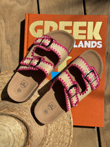 Diane flat sandals