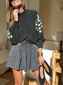 Short Amalia - Noir Délavé