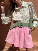 Short Amalia - Rose Bonbon