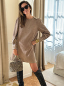 Robe Henriette - Châtaigne