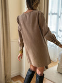 Henriette Dress - Chestnut