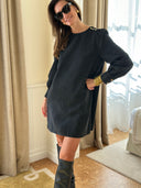 Robe Henriette - Noir