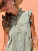 Robe Octavine - Kaki