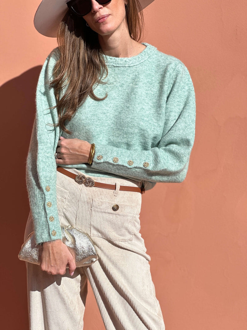 Antonine Knit - Water Green