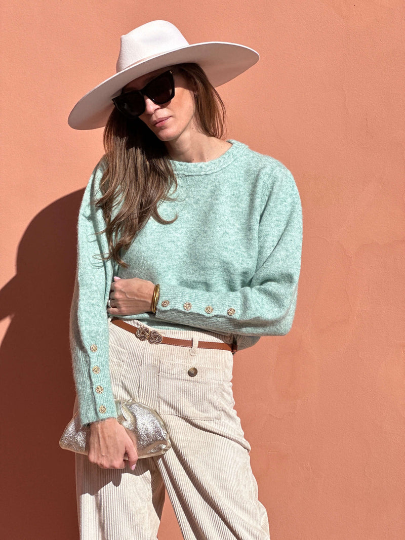 Antonine Knit - Water Green