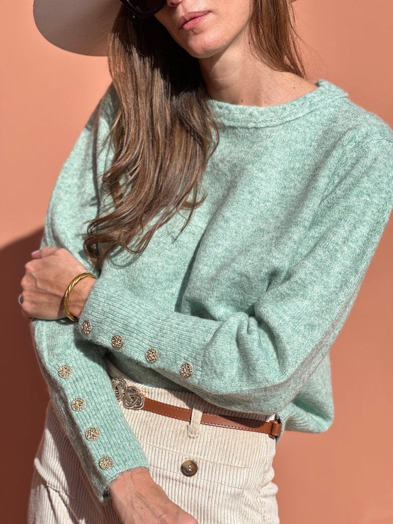 Antonine Knit - Water Green