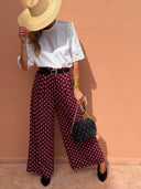 Vivianne pants - Burgundy