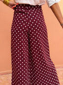 Vivianne pants - Burgundy