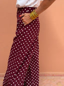 Vivianne pants - Burgundy
