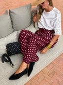 Vivianne pants - Burgundy