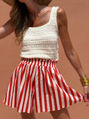 Short Amalia - Rayures
