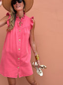 Robe Octavine - Corail