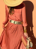 Chemisier Opaline - Terracotta