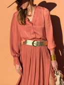 Opaline Blouse - Terracotta