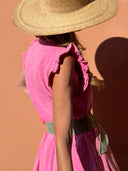 Octavine Vest - Fuchsia