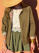 Calixte Short Trench Coat
