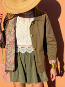 Calixte Short Trench Coat