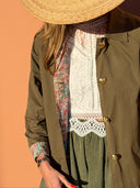 Calixte Short Trench Coat