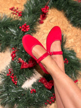 Ballerines Antonia - Rouge