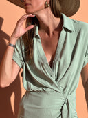 Robe Adnée - Vert d'Eau