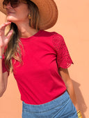 Eliora T-Shirt - Red