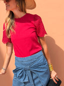 Eliora T-Shirt - Red