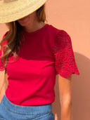Eliora T-Shirt - Red