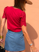 Eliora T-Shirt - Red