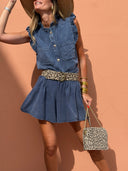 Octavine Vest - Blue