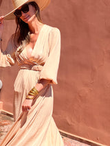 Benedictine Dress - Sand