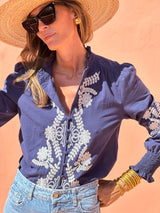 Loïca Blouse - Blue